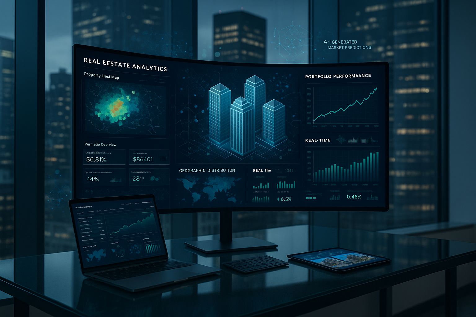 AI-Powered Real Estate Portfolio Management: How Institutional Investors Achieve 3.7% Outperformance