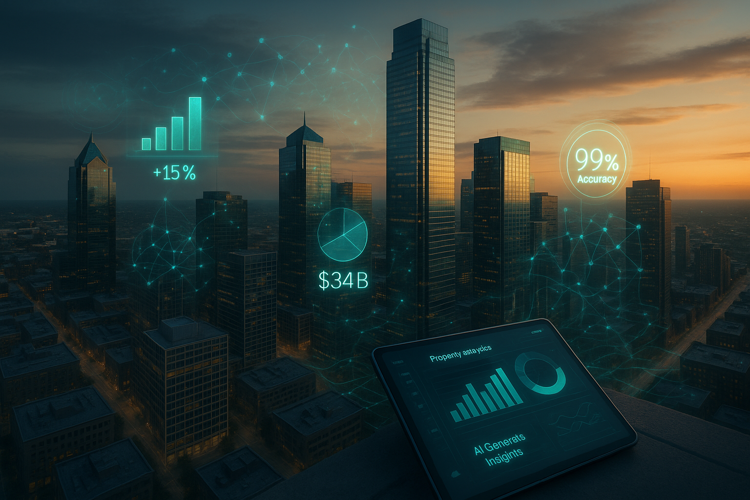 AI in Real Estate Finance: $34B Opportunity Transforms Property Investment in 2025